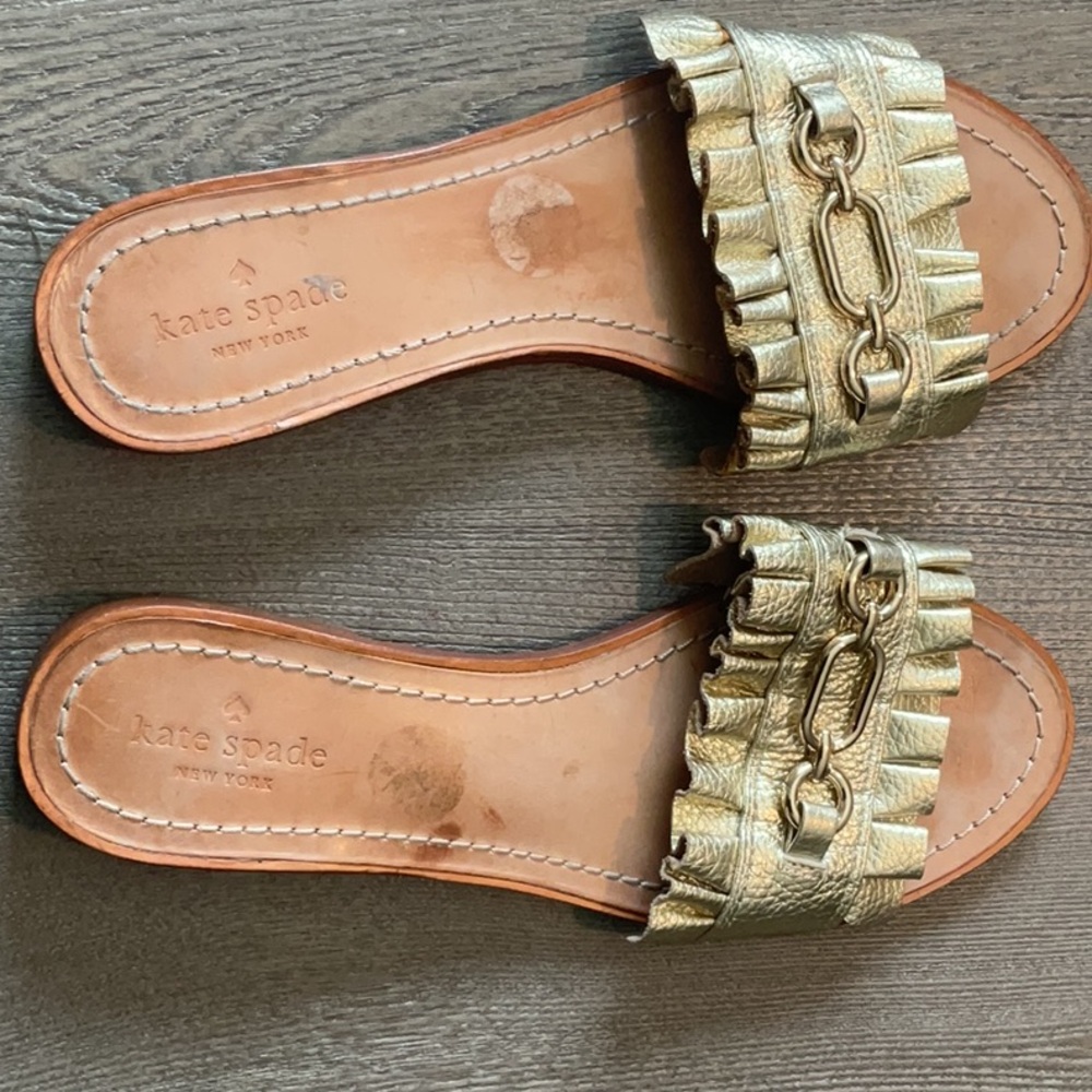Women’s Size 10 Kate Spade flat sandals